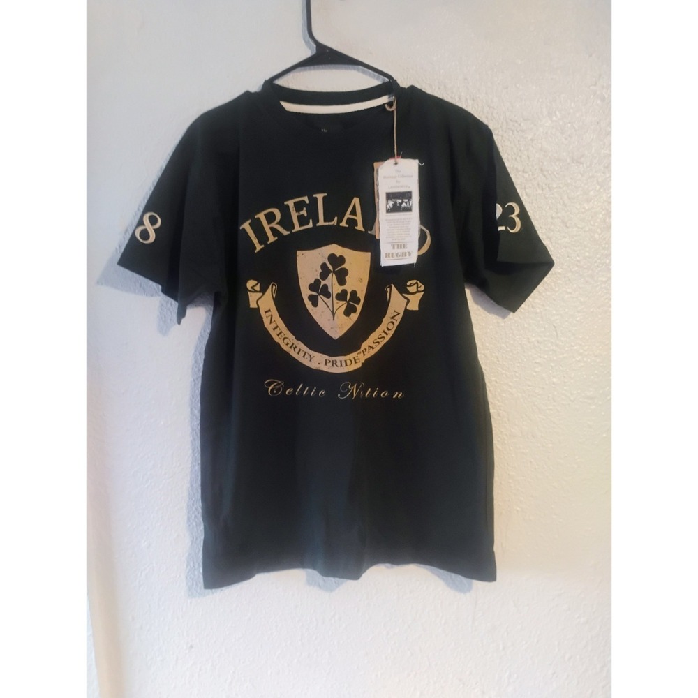 NWT Ireland Heritage Collection Rugby 1823 Medium Tshirt Celtic Nation Integrity